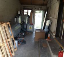 13/08/13 : Notre garage transformé en dépôt de matos