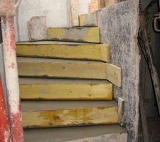 L'escalier de la cave