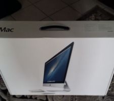 IMAC 27" pour le futur bureau.