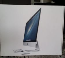 IMAC 27" pour le futur bureau.