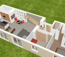 Plan maison RDC