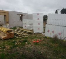 Livraison du plancher