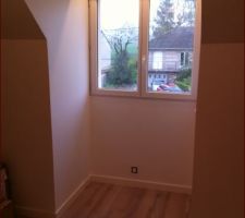 Finition chambre de la puce, plinthes et portes