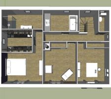 Etage en 3D