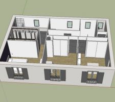 Etage en 3D