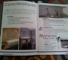 Notice d'explication pour la pose du béton minéral