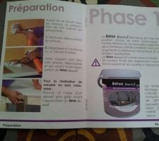 Notice d'explication pour la pose du béton minéral