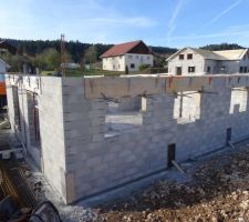 Pose des coffre de volets roulants