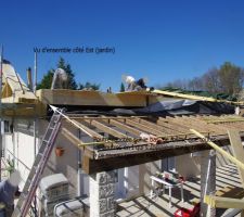 Vue d'ensemble côté Est (jardin)