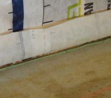 Raccord freine vapeur mur/dalle