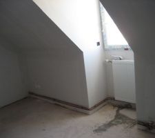 08/04/14-Pré réception-Ragréage chambre étage refait