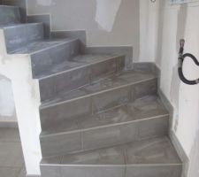 Escalier carrel&eacute;