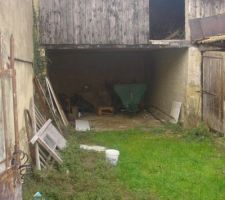 Destruction a moitier car a la place sa va &ecirc;tre notre jardin