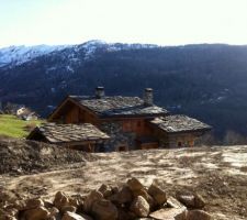 Terrassement et remise à plat du terrain