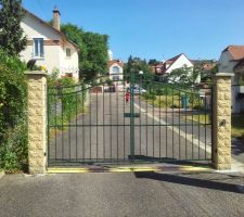 Portail du lotissement