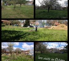 Visite du terrain en Octobre 2013