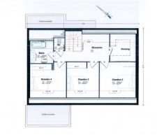 Plan définitif de l'étage