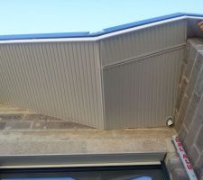 Descente d'eau modifiée