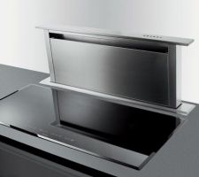 Hotte encastrable plan de travail