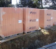 Livraison des briques