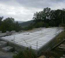 La dalle du vide sanitaire