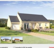 La future maison mais ce sera des tuiles