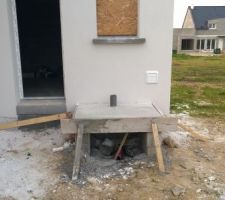 Support de la PAC coulée