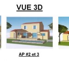 Evolution des diff&eacute;rents avant-projets propos&eacute;s par le ma&icirc;tre d'?uvre