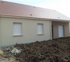 étalage des terres