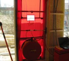 Test d'insufflation et d'&eacute;tanch&eacute;it&eacute;