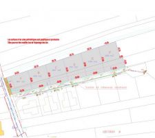 Notre terrain est le A