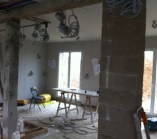 Ca commence à prendre forme à l'interieur.