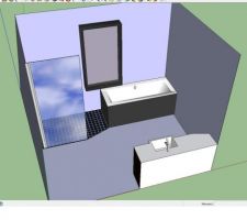 Salle de bain modèle 1