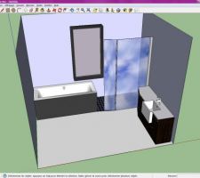 Salle de bain modèle 3