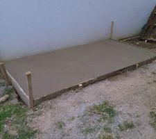 Voila y a plus qu a demouler et fabriquer un bucher maison...:-P