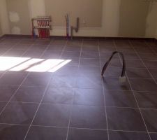 Carrelage fini avec joint cuisine