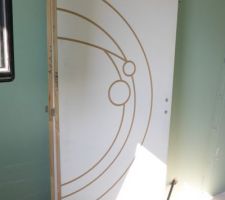 Etage : porte SDB