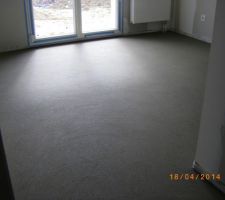 Chambre 1 - Radiateur chape (18/04/2014)