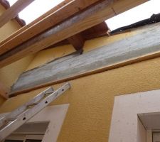 Decoffrage de la poutre