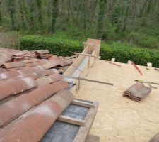 Mise en place osb sur poutre i