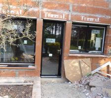 Pose des menuiseries