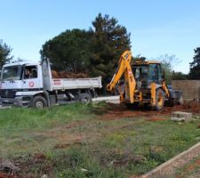 Place au creusage des fondations