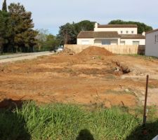 Place au creusage des fondations