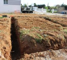 Place au creusage des fondations