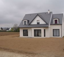 Vue globale du terrain