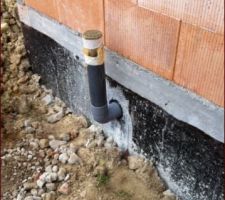 Réalisation des aérations du vide sanitaire