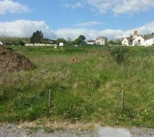 Bornage de la maison fait !