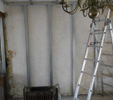 Mur mitoyen seront uniquement isolés par du rockmur 45 pour atténuer le bruit