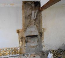 Plus de cheminée....