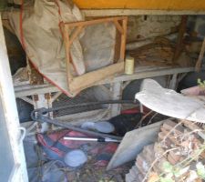 La cabane au fond du jardin....